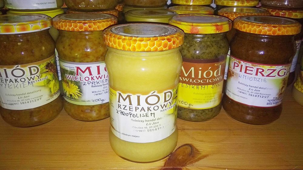 Miód z własnej pasieki