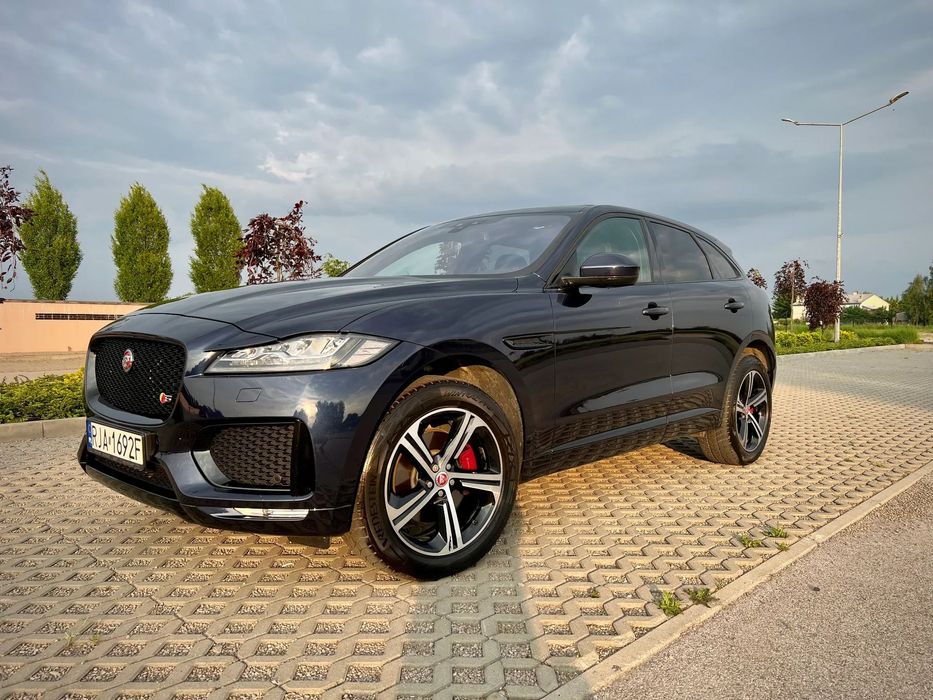 Jaguar F-Pace S 380HP AWD | LED | Panorama | Wentylowane fotele