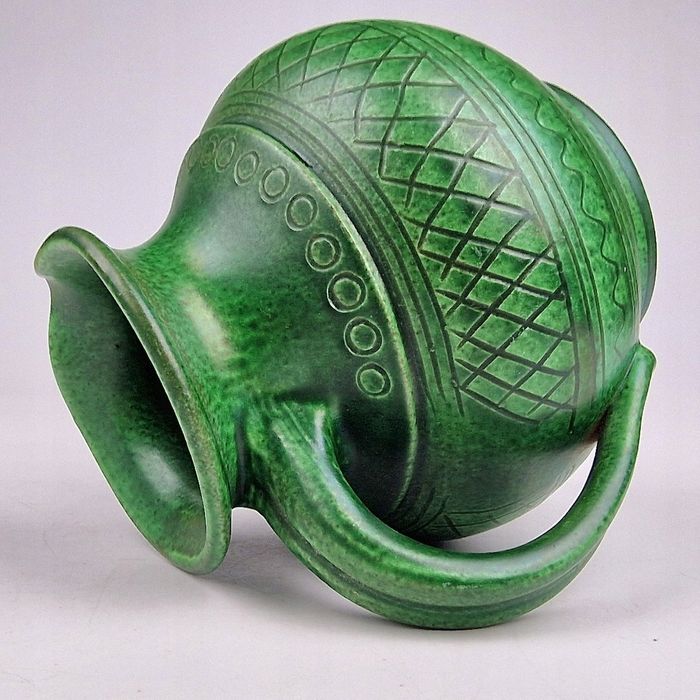 CERAMICZNY DZBANEK Wilhelm Kagel Lata 1950 Niemcy