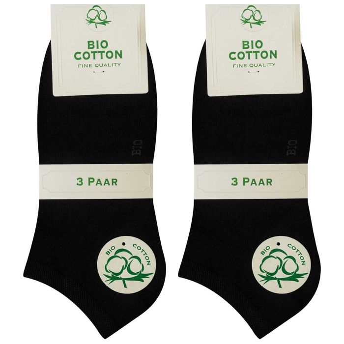 3x Stopki, skarpetki męskie z Bio Bawełny 47/50. Art 16399.