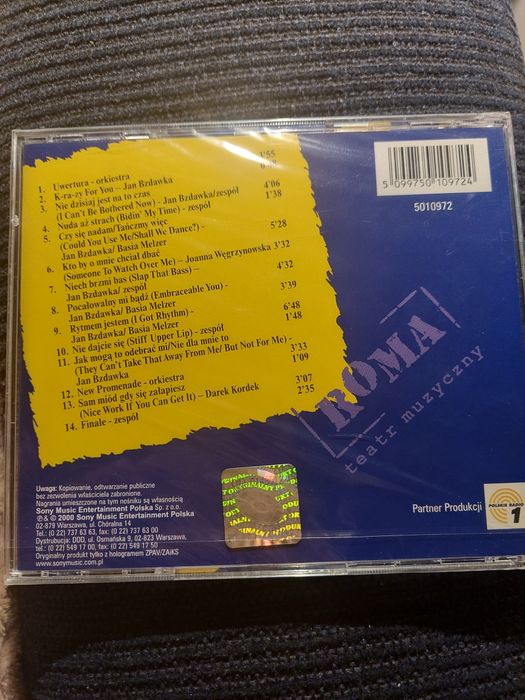 Crazy for you płyta CD