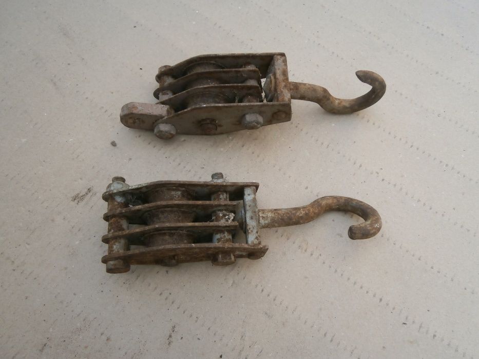 Blok potrójny stalowy do liny bloki zblocze