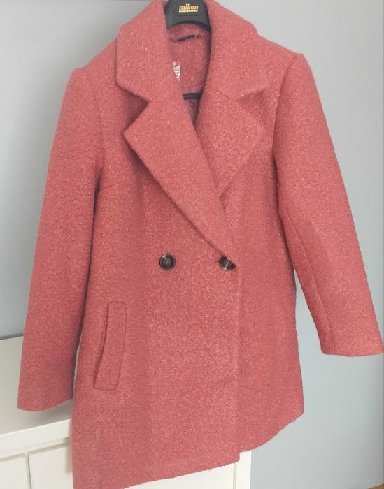 Nowy Płaszcz, trencz Bodyflirt rozm. 40 kolor malinowy