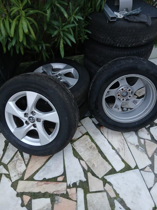 Jantes toyota 17 com pneus