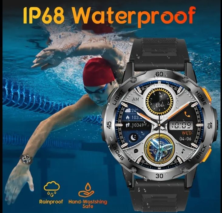 Smartwatch 400Mah srebrny PROMOCJA