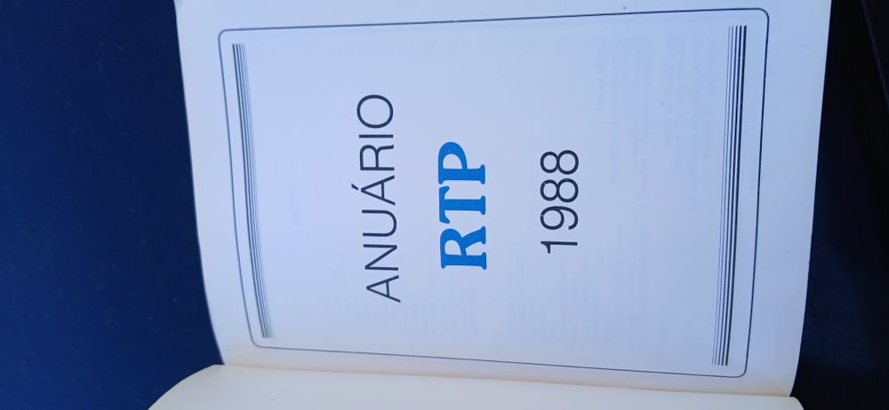 Livro RTP 1988  vendido