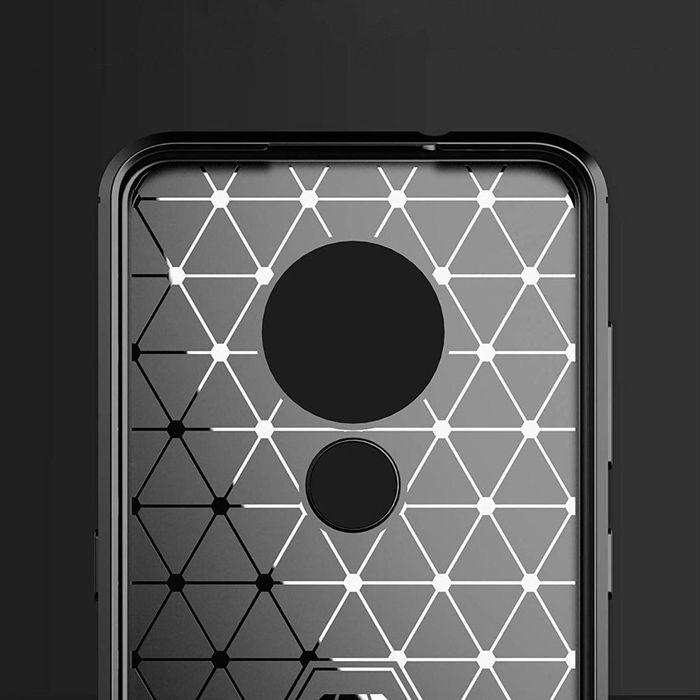 Etui Pancerne + Szkło Do Nokia 6.2 / 7.2 Czarny