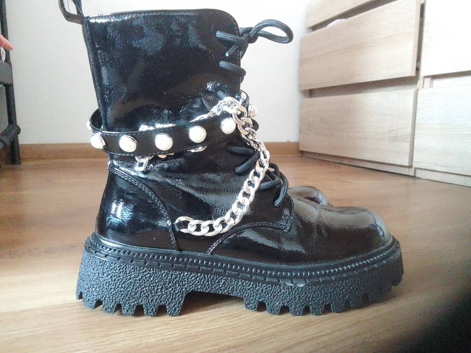 Ocieplane botki 37