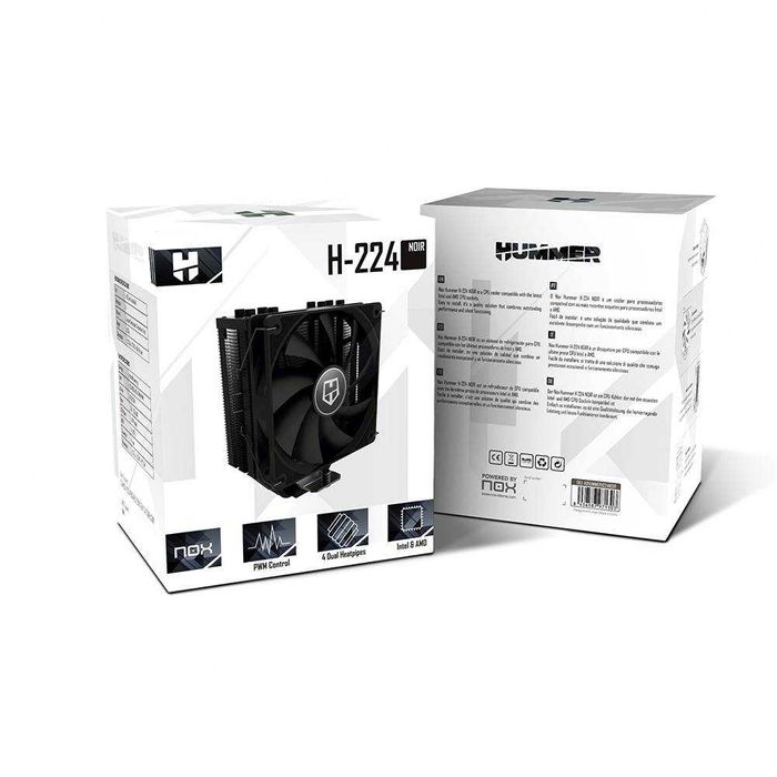 Air cooler Hummer H-224 Intel AMD LGA1200/AM4(Novo)