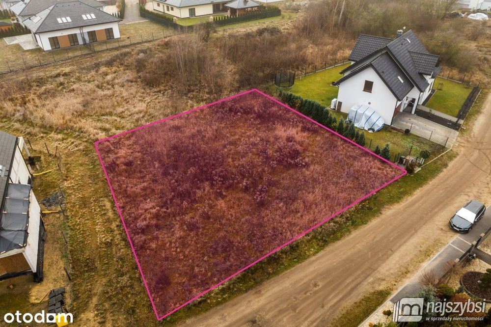 Mierzyn- działka budowlana w cichej okolicy