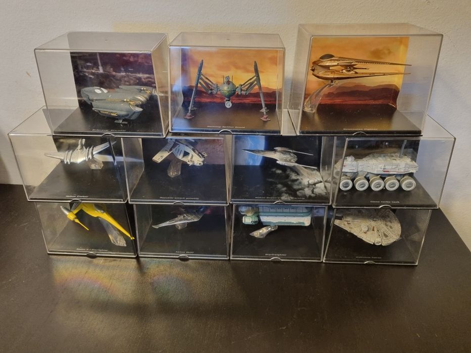 Coleção Star Wars Naves e Veículos + Extras