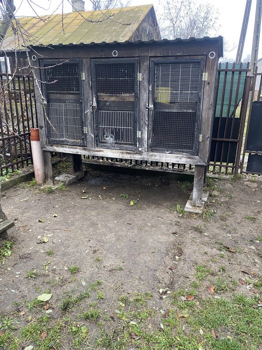 Sprzedam klatke dla królików 6 komorową dużą