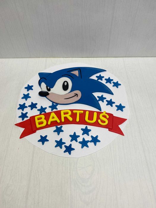 Sonic z masy cukrowej