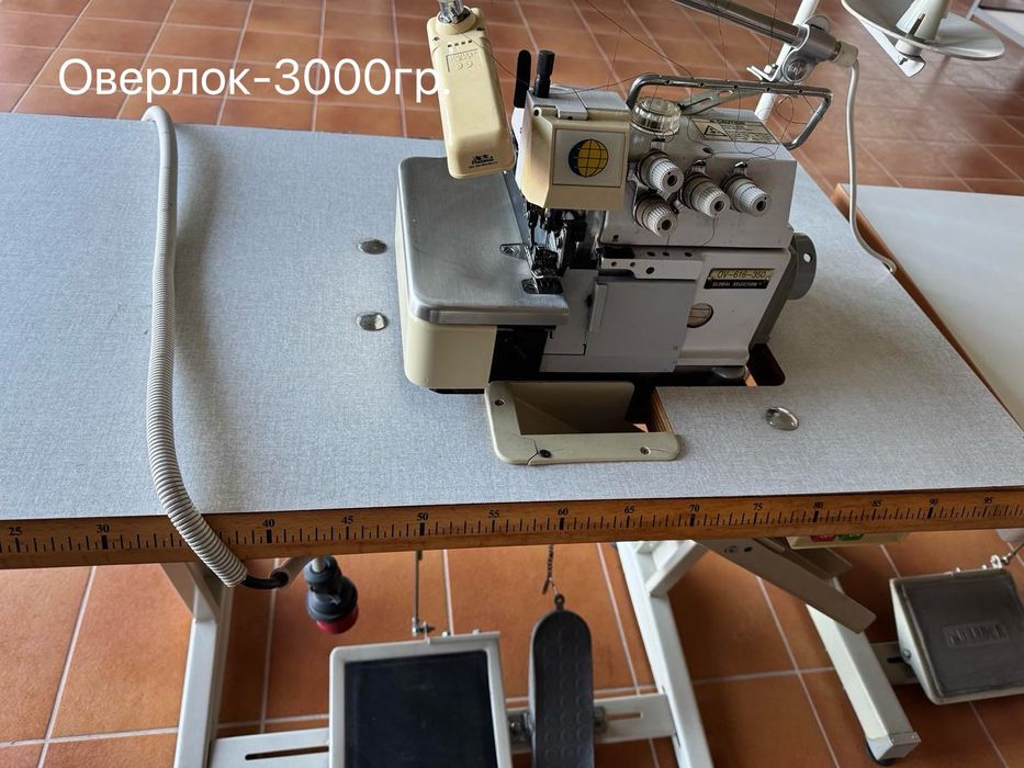 Швейне обладнання, машинки, оверлок