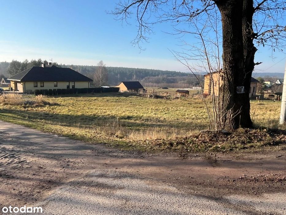 Działka budowlana 1557 m², spokojna i urokliwa okolica, tuż przy lesie - Widok 3