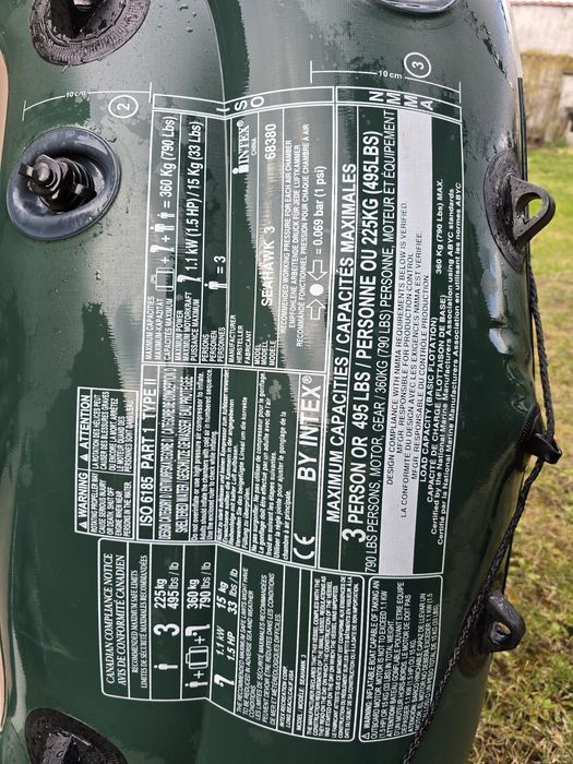 Intex Seahawk 3 ponton 3-osobowy