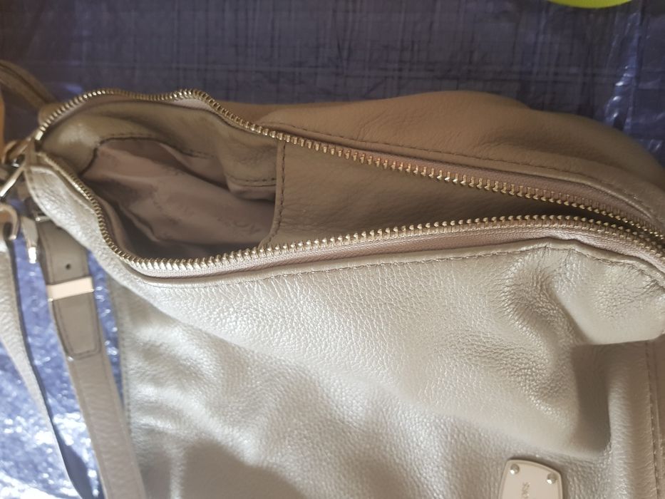 Torebka Michael Kors jasny popiel
