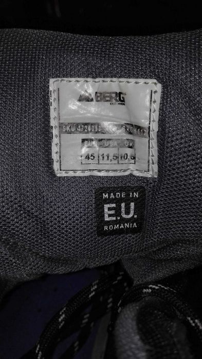 Botas homem BERG Impremeáveis, nunca usadas 45