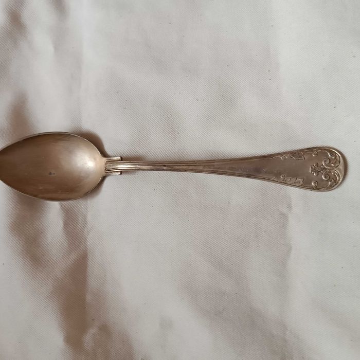 łyżka przedwojenna z inicjałem M