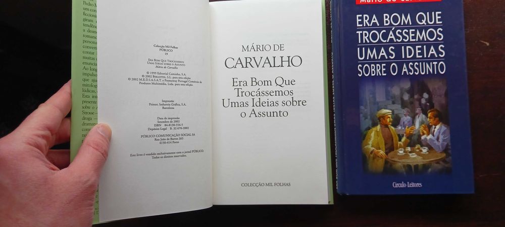 Mário de Carvalho: Era bom que trocássemos umas ideias sobre o assunto