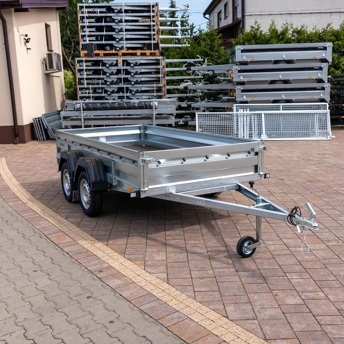 Zaslaw Zasław 300T  Przyczepka Zasław 300T DMC 750 kg 300x150x35 TANDEM