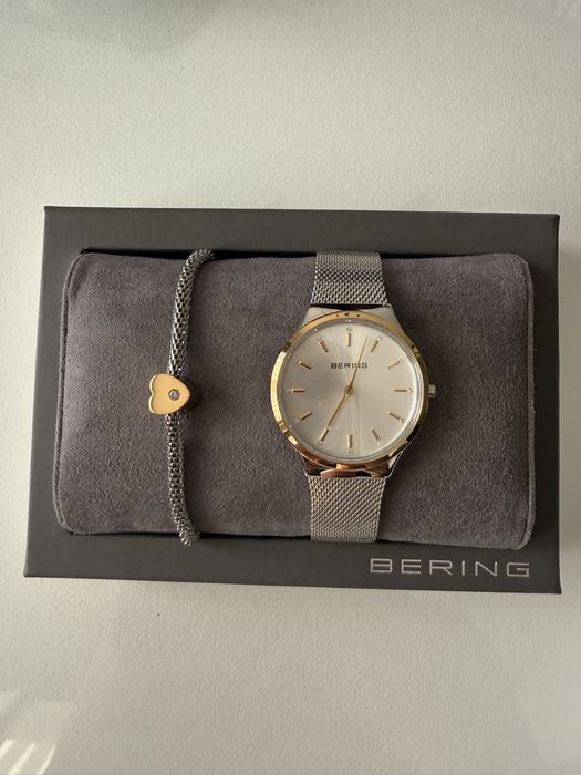 Oryginalny zegarek Bering Gift Box Classic Sapphire damski TANIO, OKAZJA