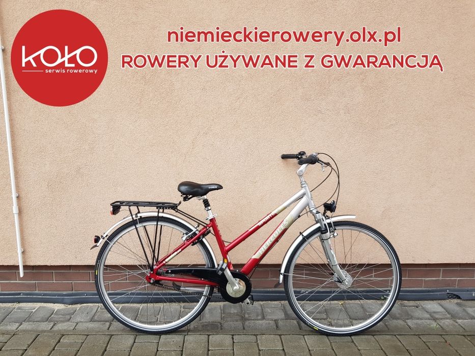Rower damski miejski HERCULES koła 28 SHIMANO NEXUS aluminium WYSYŁKA