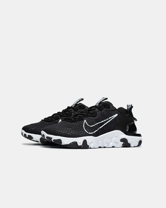Чоловічі кросівки Nike React Vision "Black/White" v2. Розміри 40-45