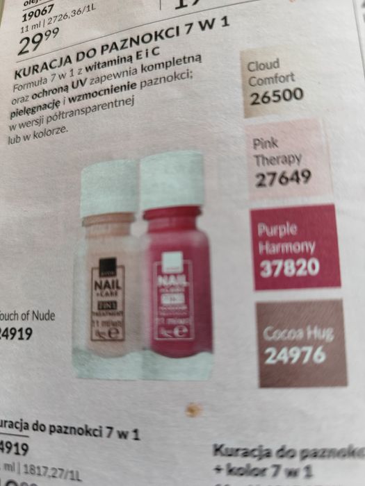 Kuracja do paznokci