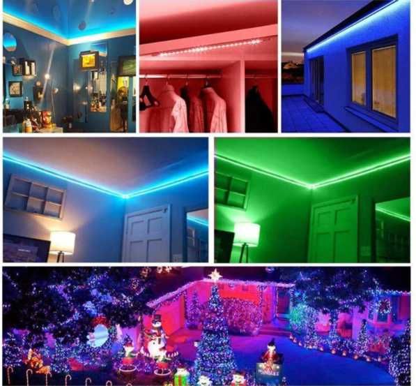 Fita LED RGBW 10 metros com bluetooth