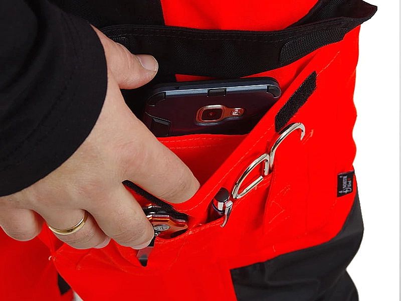 Spodnie ratownicze zimowe unisex North-Wind Softshell PRM-23 FLUO New