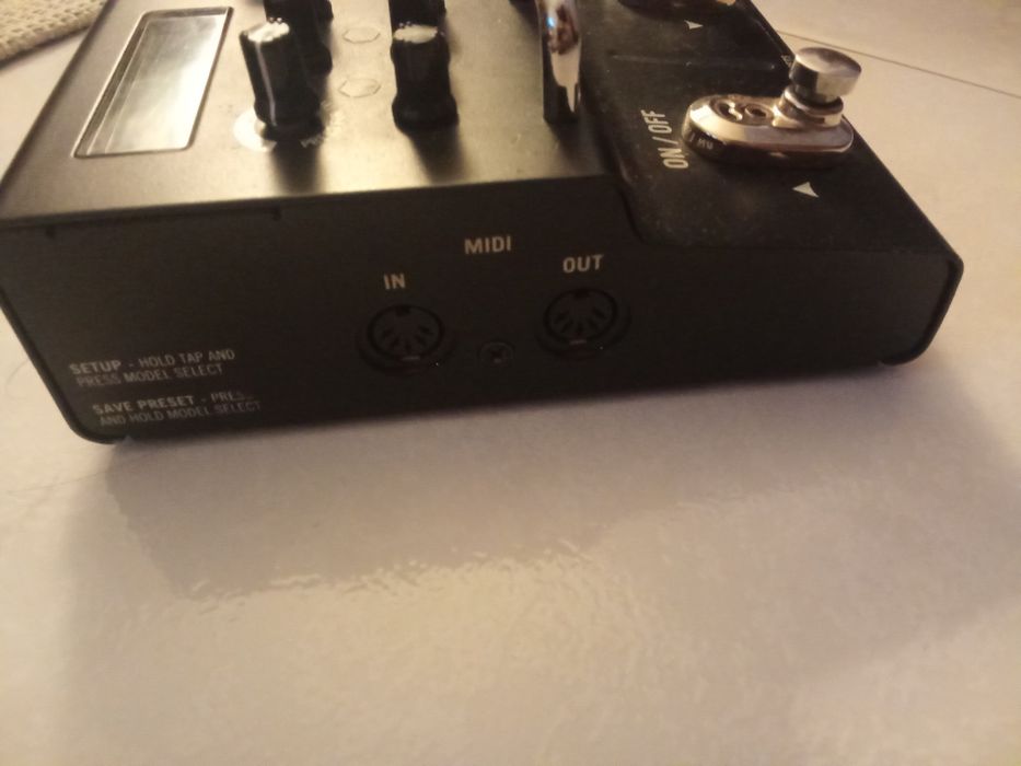Pedal Line6 M5 (com modificação e power supply)