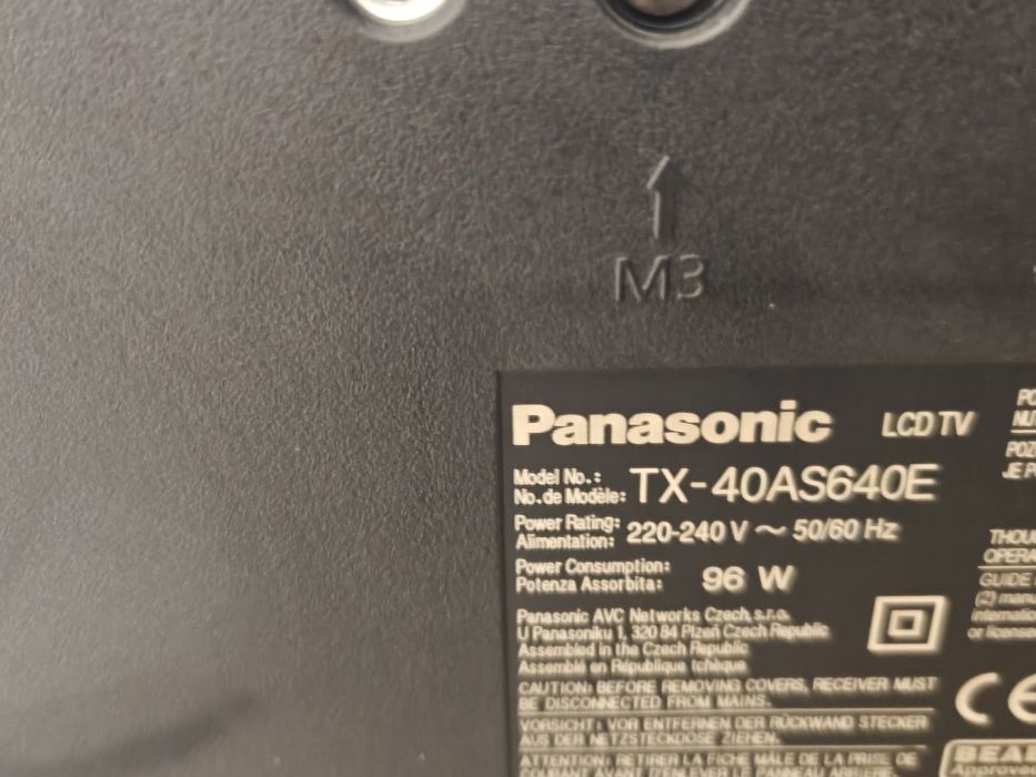 Telewizor Panasonic 40 cali plus dekoder. Stan dobry!