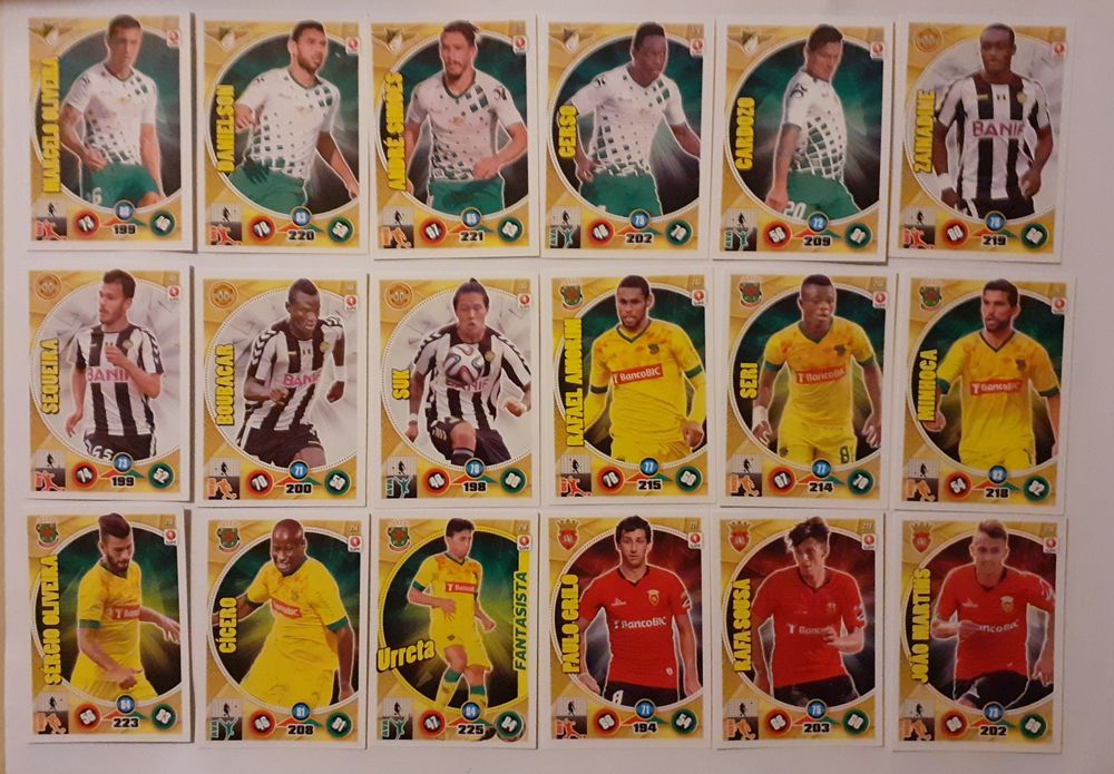 Cartas Novas Adrenalyn XL 2014-15