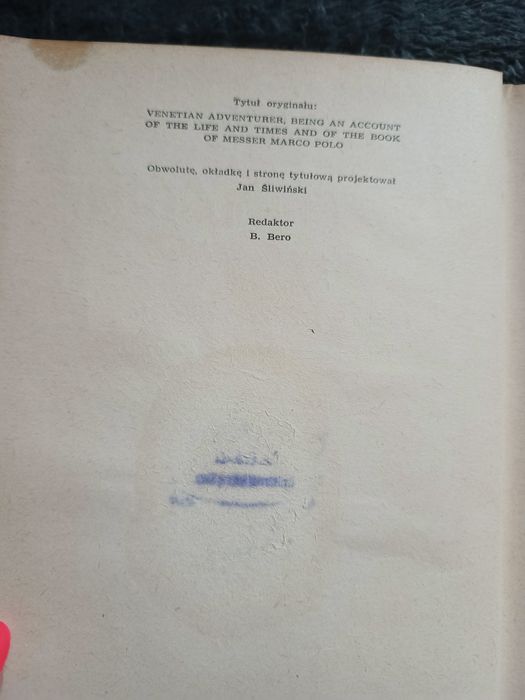 Wenecki Podróżnik , Henry H.Hart