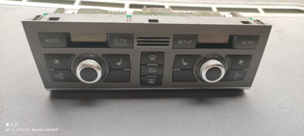 Panel Klimatyzacji Szary Audi A6 C6 3.0 TDI Sedan 04 Blask Gołdap