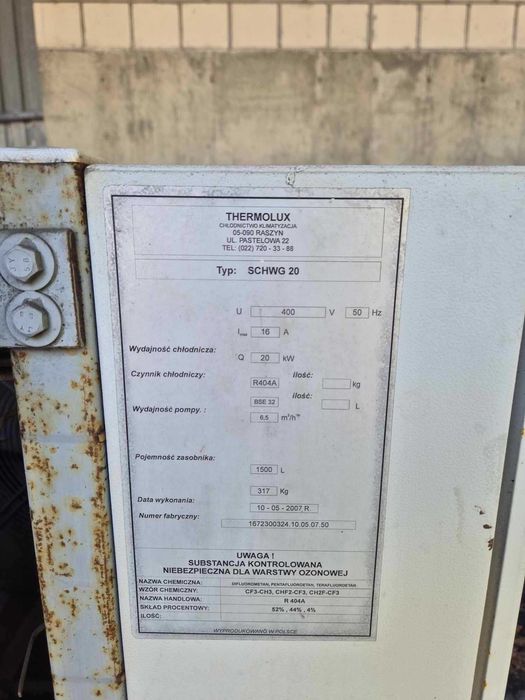 Agregat chłodniczy sprężarka Biłzer