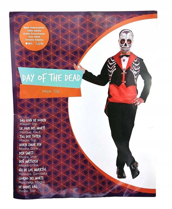 Kostium męski voodo