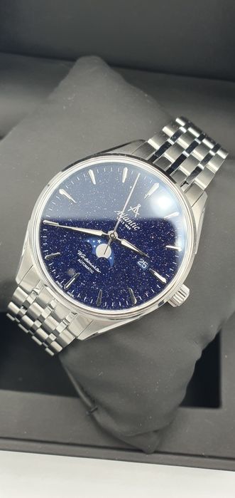 Atlantic Worldmaster Nightsky Moonphase Automatic - fazy księżyca