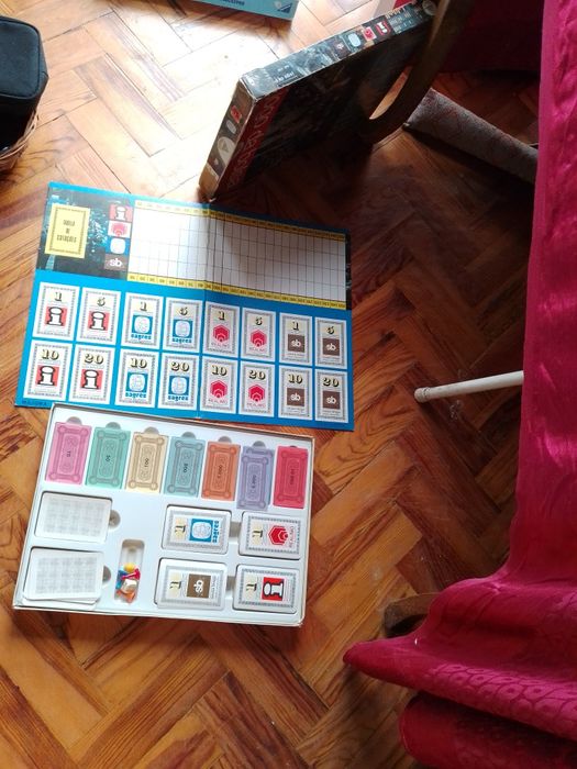 Jogos majora antigos tabuleiro-Bolsa- S. Yard Harry P. outros Desde 2E