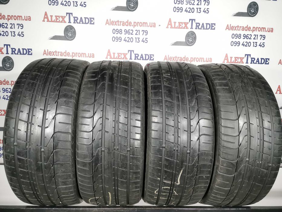 4 шт. 255/45 R19 Pirelli PZero літні шини вживані,
