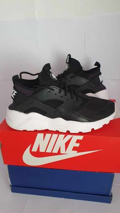 Sneakersy nowe męskie czarne Nike Air Huarache Run Ultra rozmiar 44