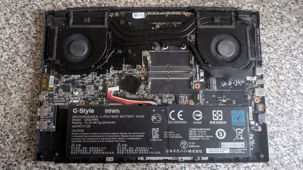 Gigabyte AORUS 15G YC i7 10750H GTX 1660Ti 6Gb