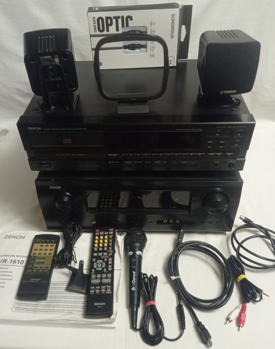Denon AVR-1610 + Denon DCD-1420 — полный комплект / Audyssey / пульты