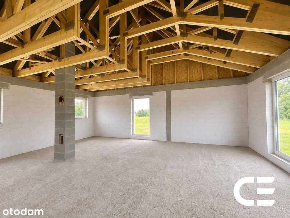 Nowoczesny dom przy lesie | 100 m² | 1027 m²