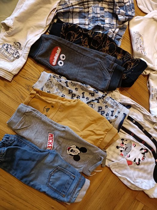Paka ubrań dla chłopca 74