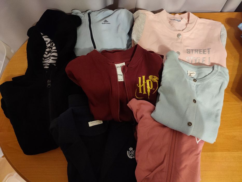 Duża paczka ubrań rozm. 134 dla dziewczynki