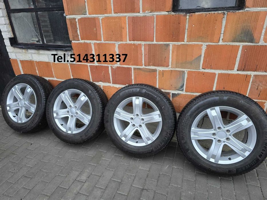 Alufelfi 5x112 /17 opona zima 17/235/60
