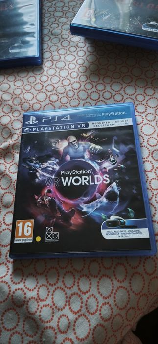 Caixa original PS4VR e jogos para VR1