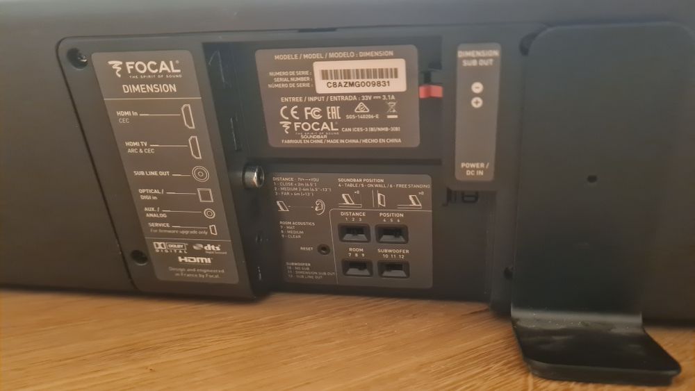 Soundbar Focal Dimension